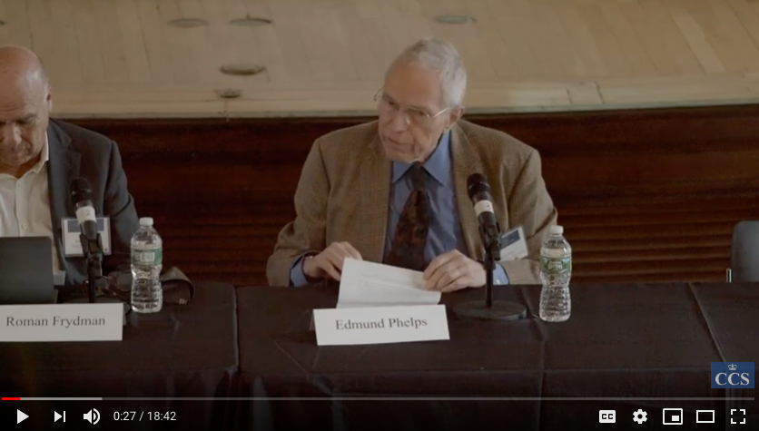 Edmund Phelps video