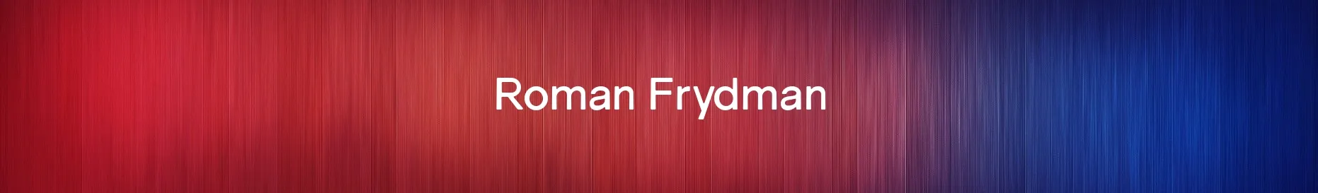 Frydman red blue