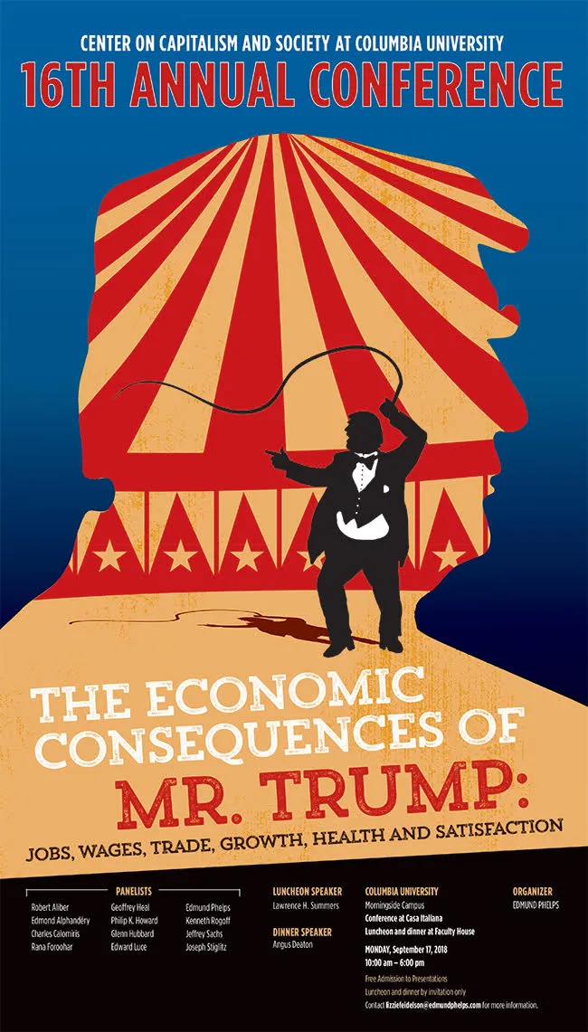 Trump conference poster