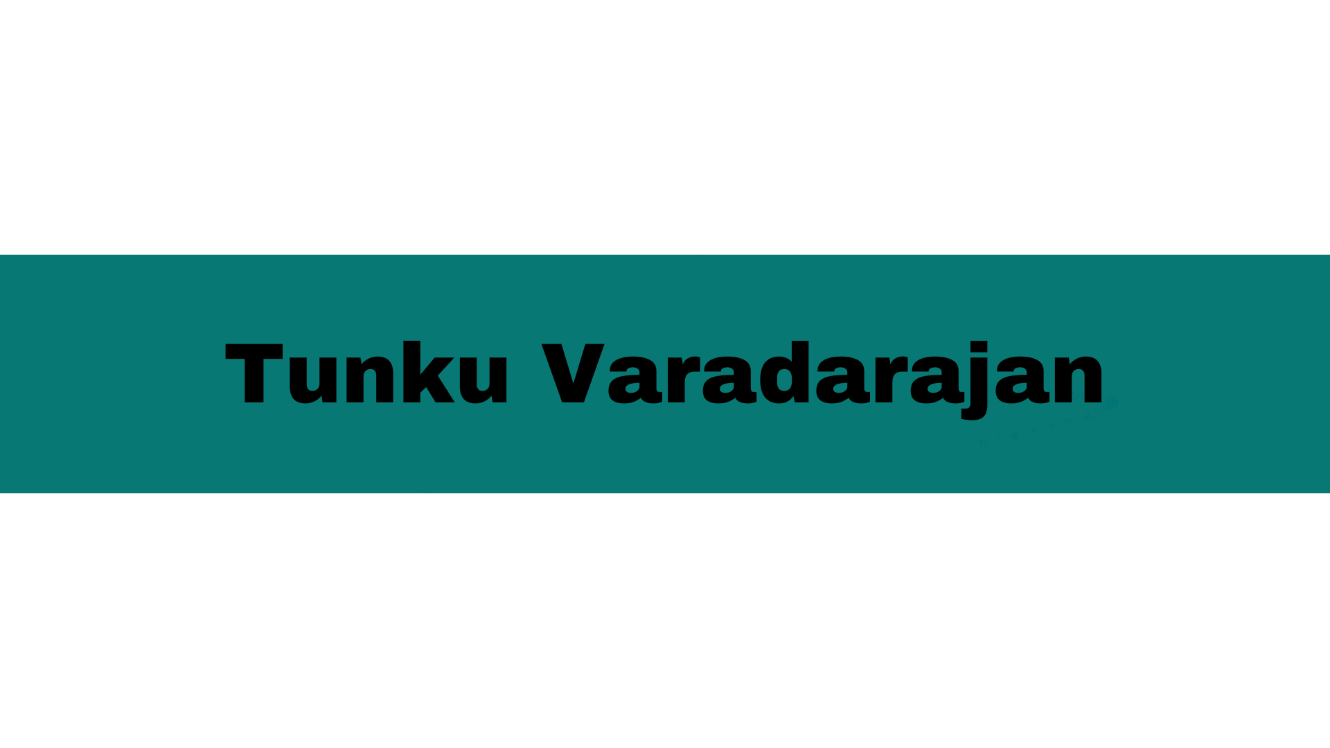 Varadarajan