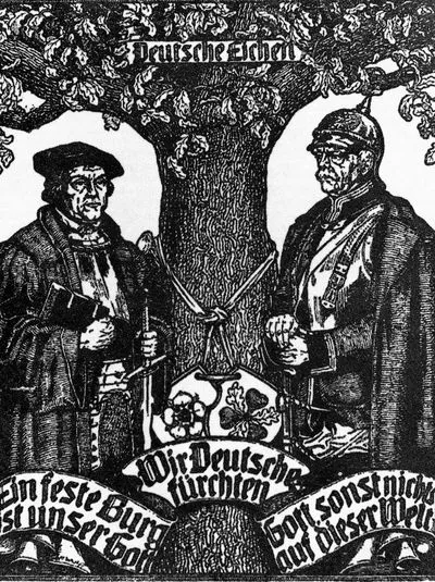 Luther postcard